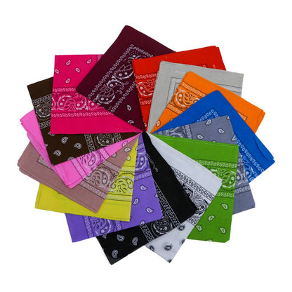 106340 - Bandana - pack of 12 pcs - $0.90 / pc