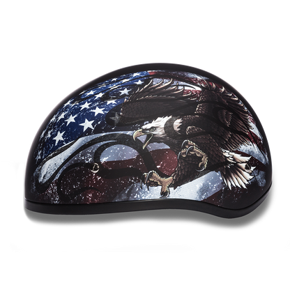 D6-USA D.O.T. DAYTONA SKULL CAP - W/ USA