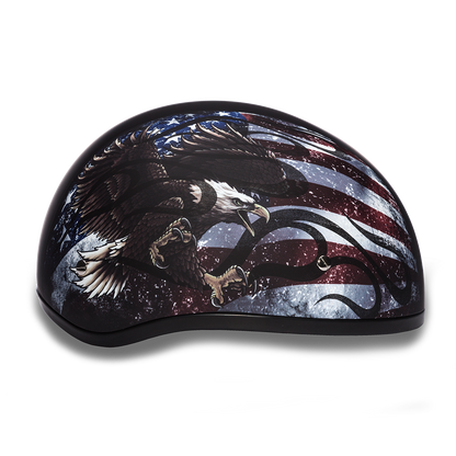 D6-USA D.O.T. DAYTONA SKULL CAP - W/ USA