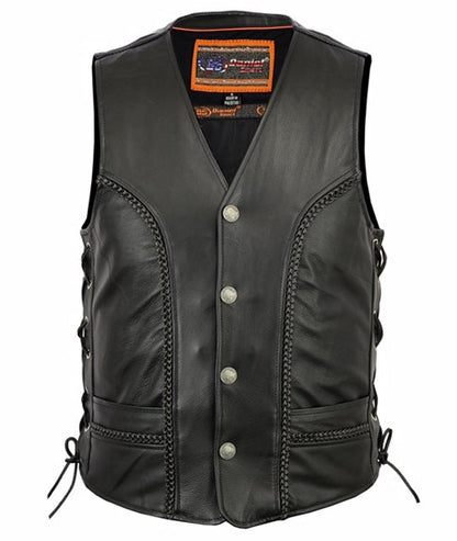 DS131 Men's Braided Vest