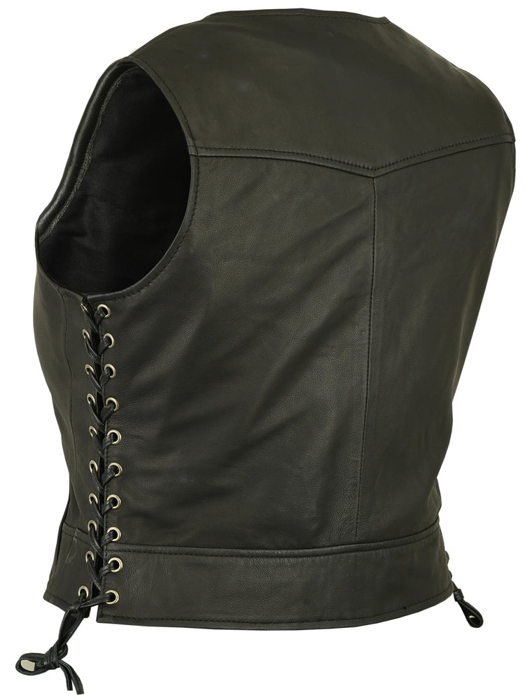 Women's Stylish Lightweight Leather Vest