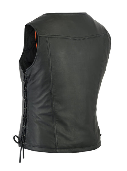 Women's Fashionable Lightweight Leather Vest