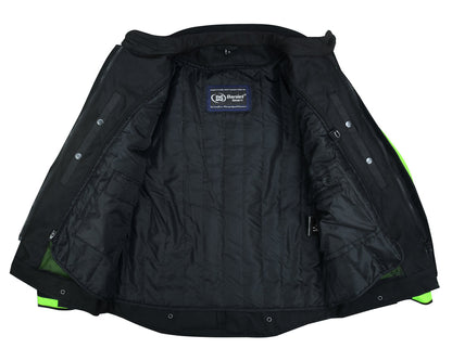 Hi-Vis Armored Textile – Men’s Waterproof Touring Jacket