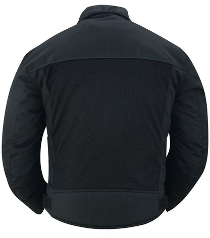 Cross Wind Black Mesh Jacket