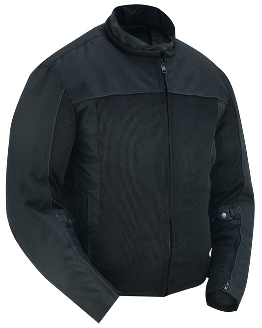 Cross Wind Black Mesh Jacket