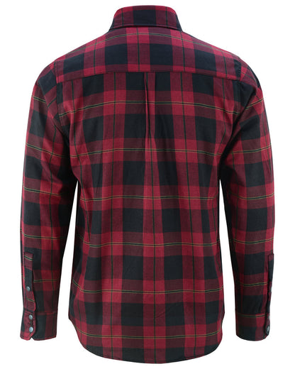 DS4682 Flannel Shirt - Red and Black