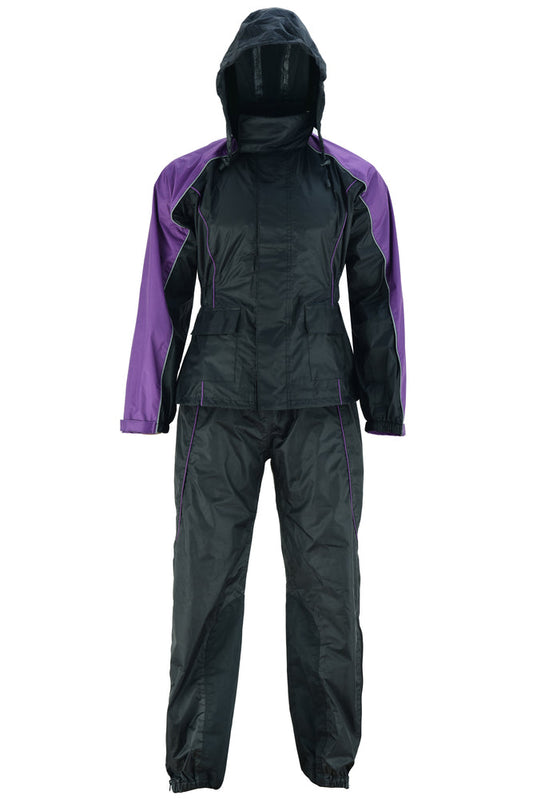 DS575PU Women's Rain Suit (Purple)