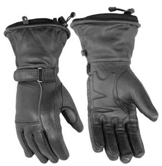 Women's Black High-Performance Insulated Gloves – Waterproof,  Adjustable Strap