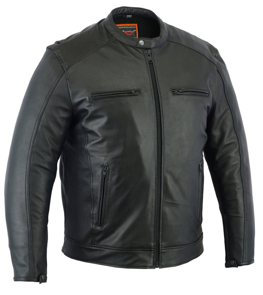 Men's Premium Cruiser Leather Jacket with  Vents