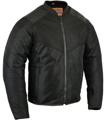 Men's Sporty Mesh Riding Jacket