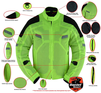 Men’s Performance High-Vis Mesh Jacket