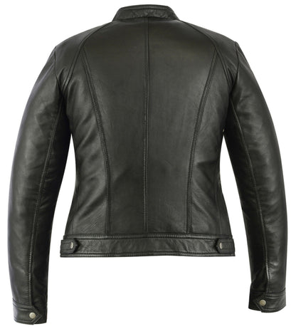 Women's Stylish Fashion Leather Jacket – Black