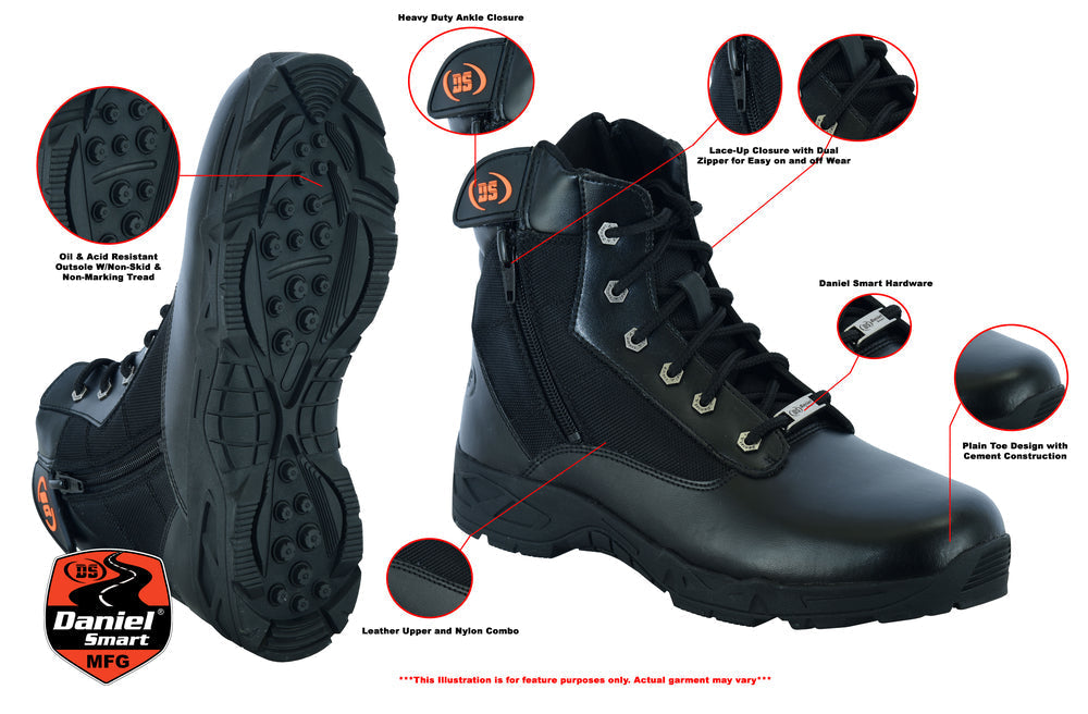 DS9781 Men's 6 Tactical Boots