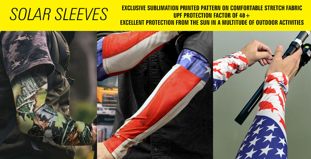 SOLSL4 Solar Sleeves USA Flag