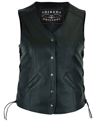 Trudy Women's Leather Vest