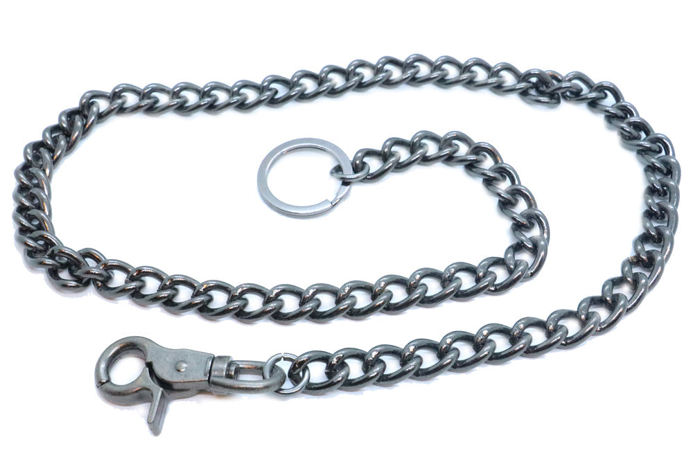 WC002 34" Wallet Chain Gunmetal